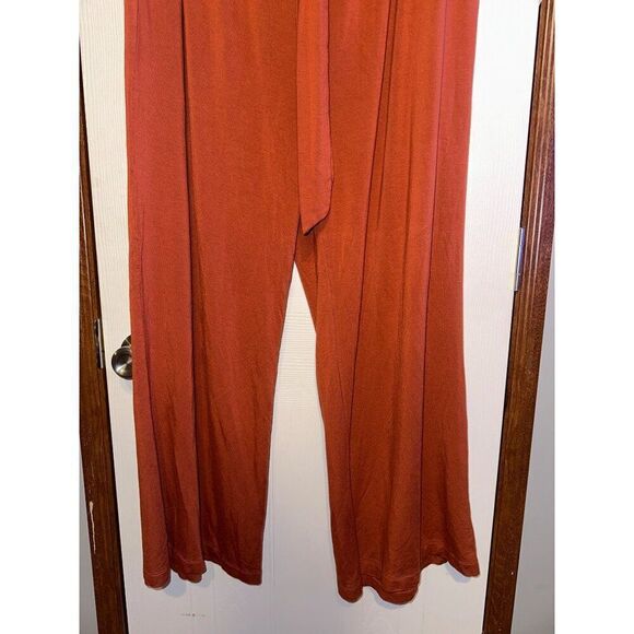 Matilda Jane Women’s Rayon Pull On Wide Leg Rust Colored Pants  Size XXL - Picture 4 of 11